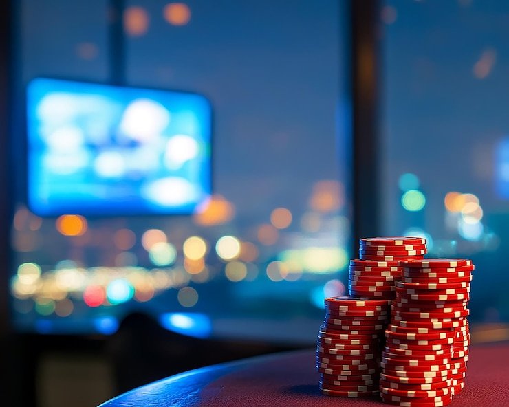 Live Qiu Qiu table with dealer and multiple player positions